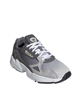 Zapatilla adidas Falcon w gris de mujer.