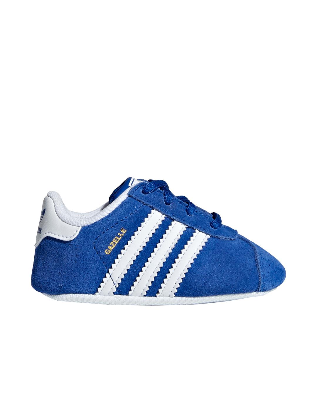 Zapatilla adidas Gazelle crib azul bebé