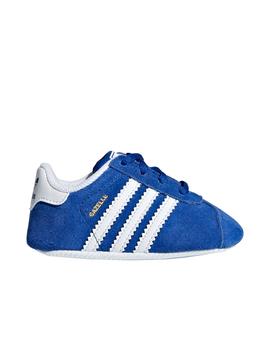 Zapatilla adidas Gazelle crib azul de bebé