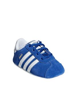 Zapatilla adidas Gazelle crib azul bebé