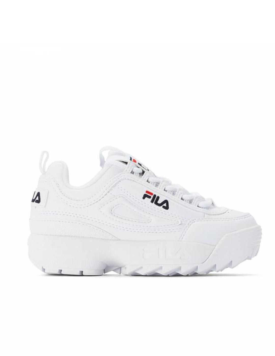 evitar Sinis más Zapatilla fila disruptor kids