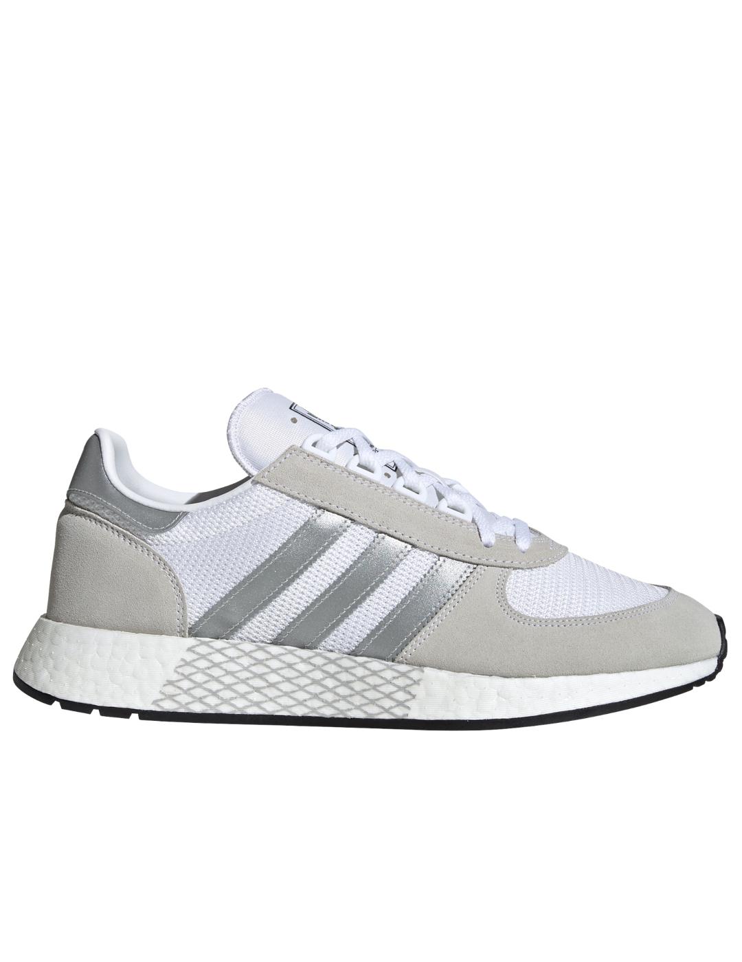 zapatilla adidas tech gris de