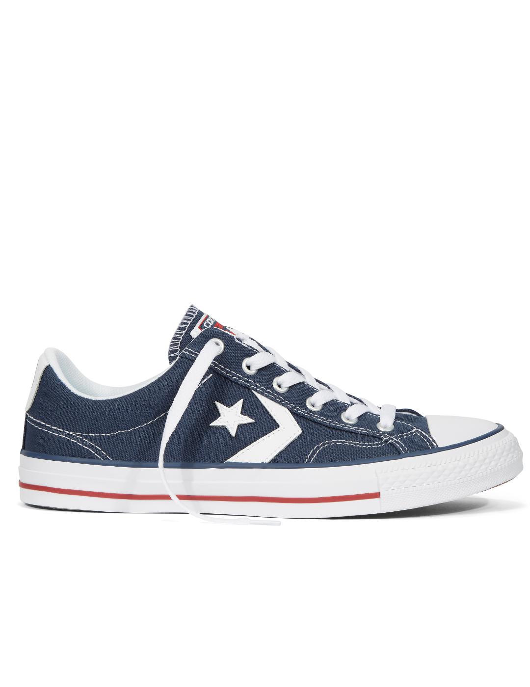 zapatilla converse star player ox marino de hombre.