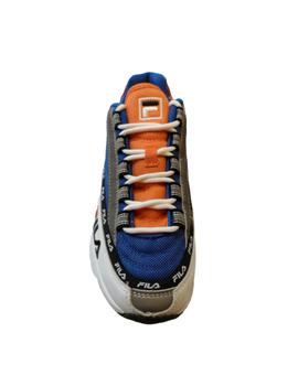 zapatilla fila dstr97 cb blanco azul de hombre