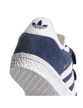 Zapatilla de niños adidas gazelle azul