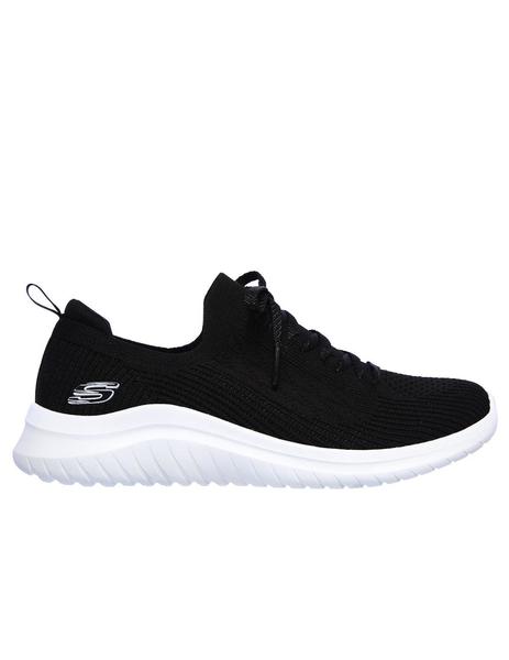 Discriminación sexual pala aumento skechers ultra flex 2.0 flash-illusion negro de mujer.