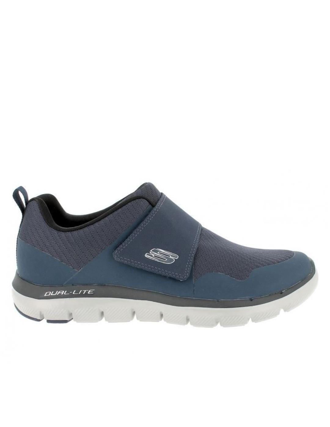 zapatillas Skechers flex advantage 2.0 gurn azul de hombre