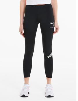 mallas puma nu-tility 7/8 leggins negro de mujer.