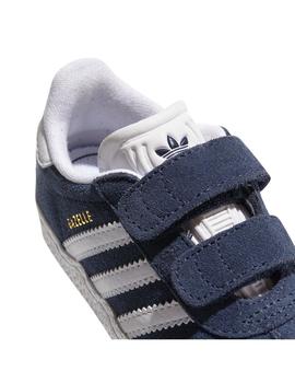 Zapatilla de niños adidas gazelle azul