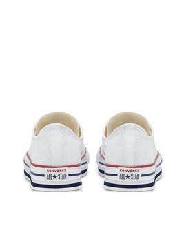 zapatilla all star platform eva ox junior blanco de niño