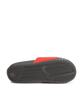 chamclas nike benassi jdi gris rojo de hombre