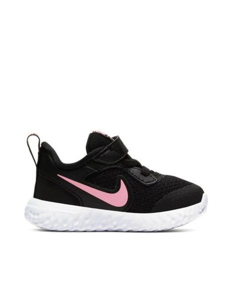 Tomar represalias Llevando Acompañar zapatilla nike revolution 5 tdv negro rosa de niña.