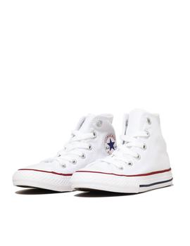 Zapatilla All star yths ct core hi blanco de niño.