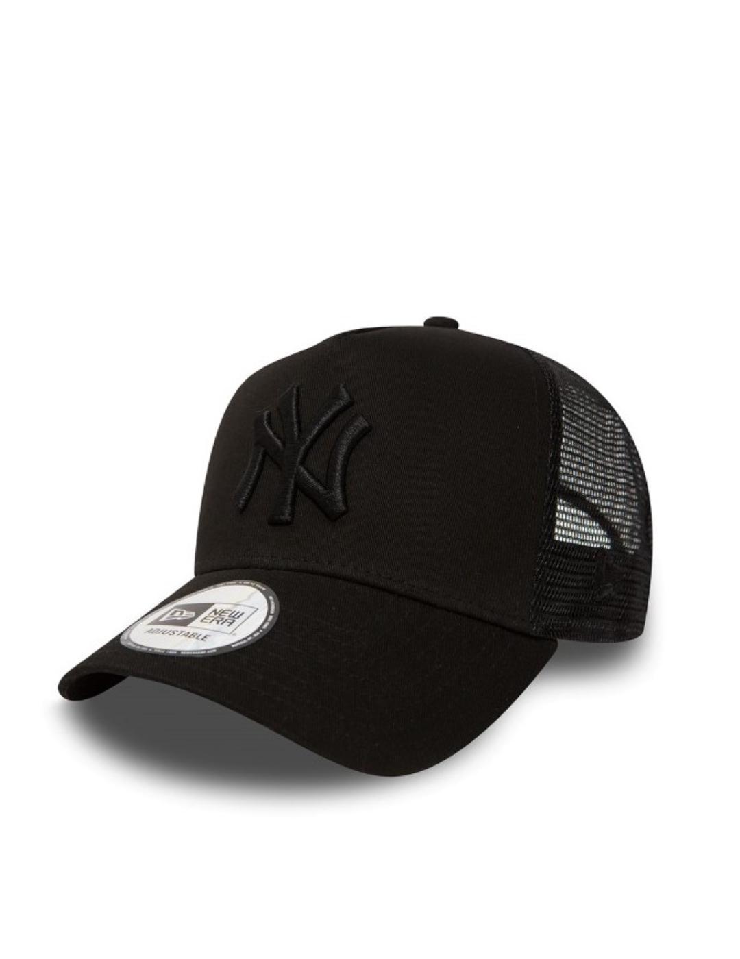 gorra new era trucker new york yankees negro unisex.