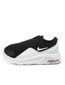 Zapatillas nike air max motion 2 tde negro blanco de bebé.