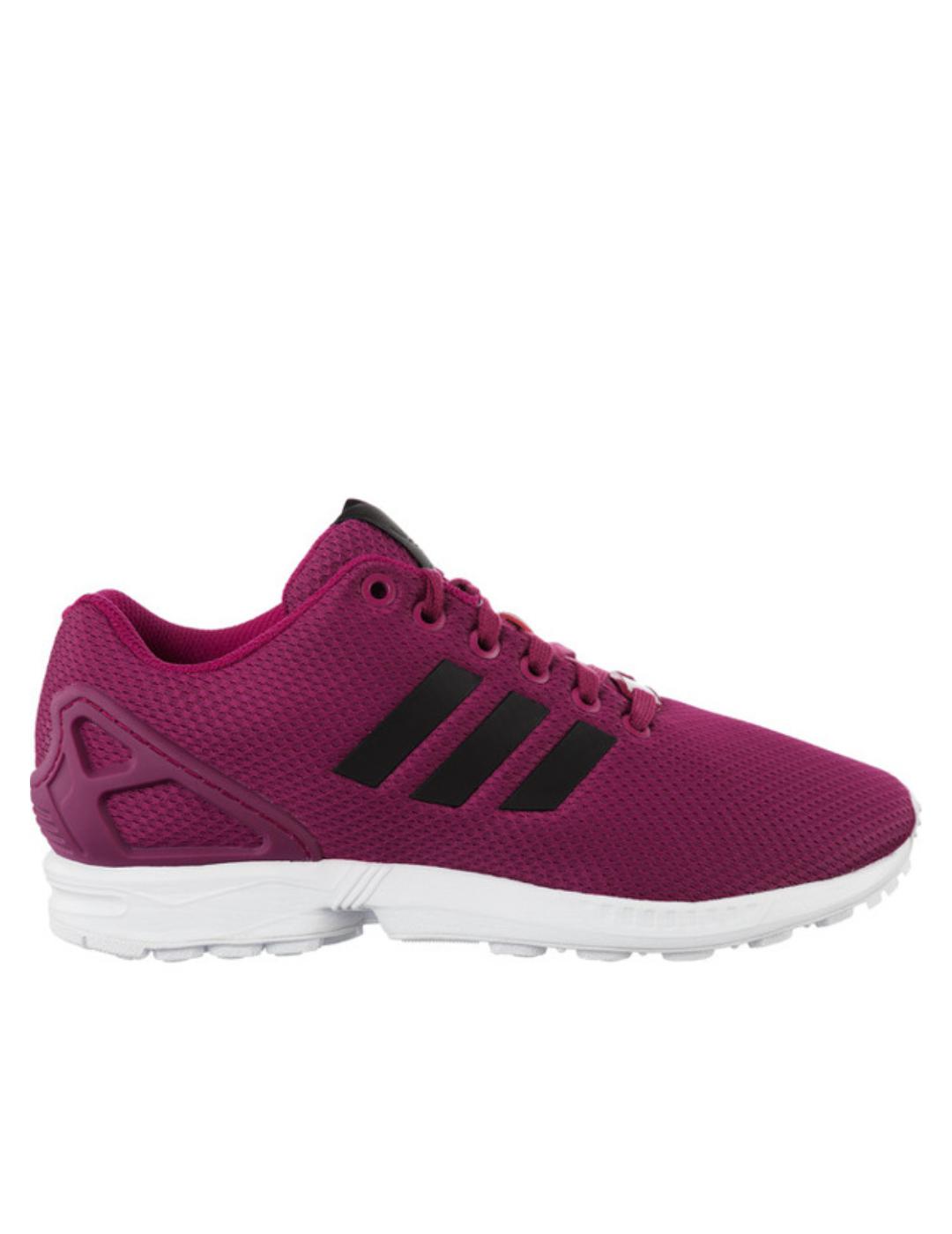 Zapatillas adidas zx flux violeta de hombre.