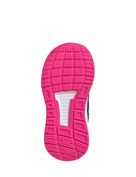 Zapatilla runfalcon I marino fucsia de bebé