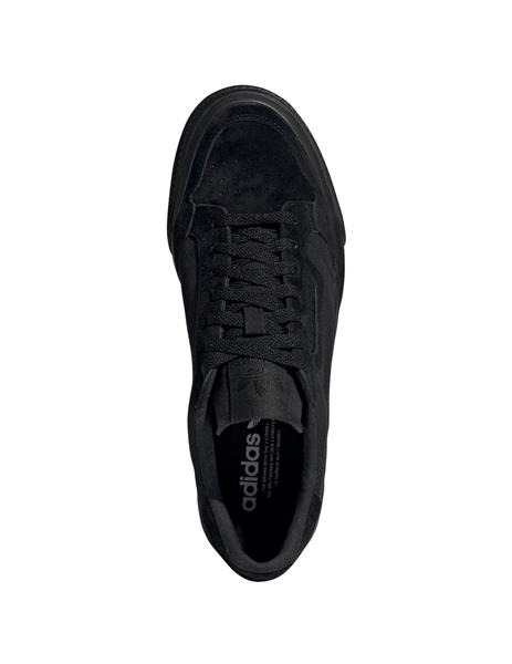 Zapatilla adidas continental negro de hombre.