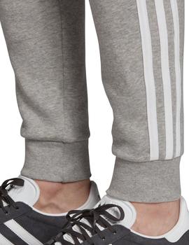 pantalón adidas  3 stripes gris de hombre.