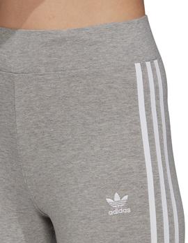 mallas 3 stripes tight gris de