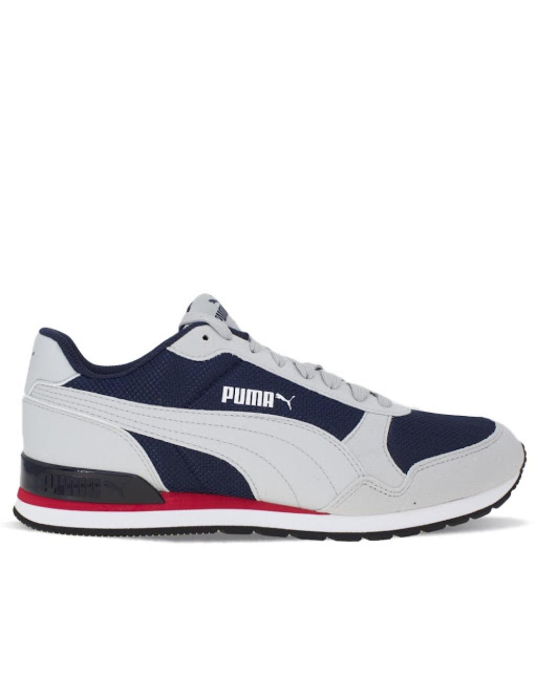 Zapatilla puma St runner v2 azul de hombre.