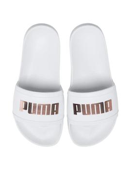 chanclas leadcat ftr metal blanco de mujer