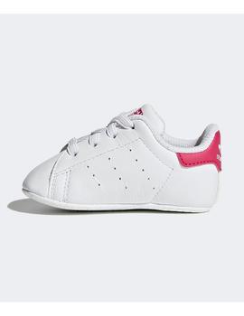 Zapatilla de Niña Adidas Stan Smith Crib Blanca