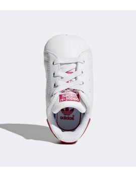 Zapatilla de Niña Adidas Stan Smith Crib Blanca