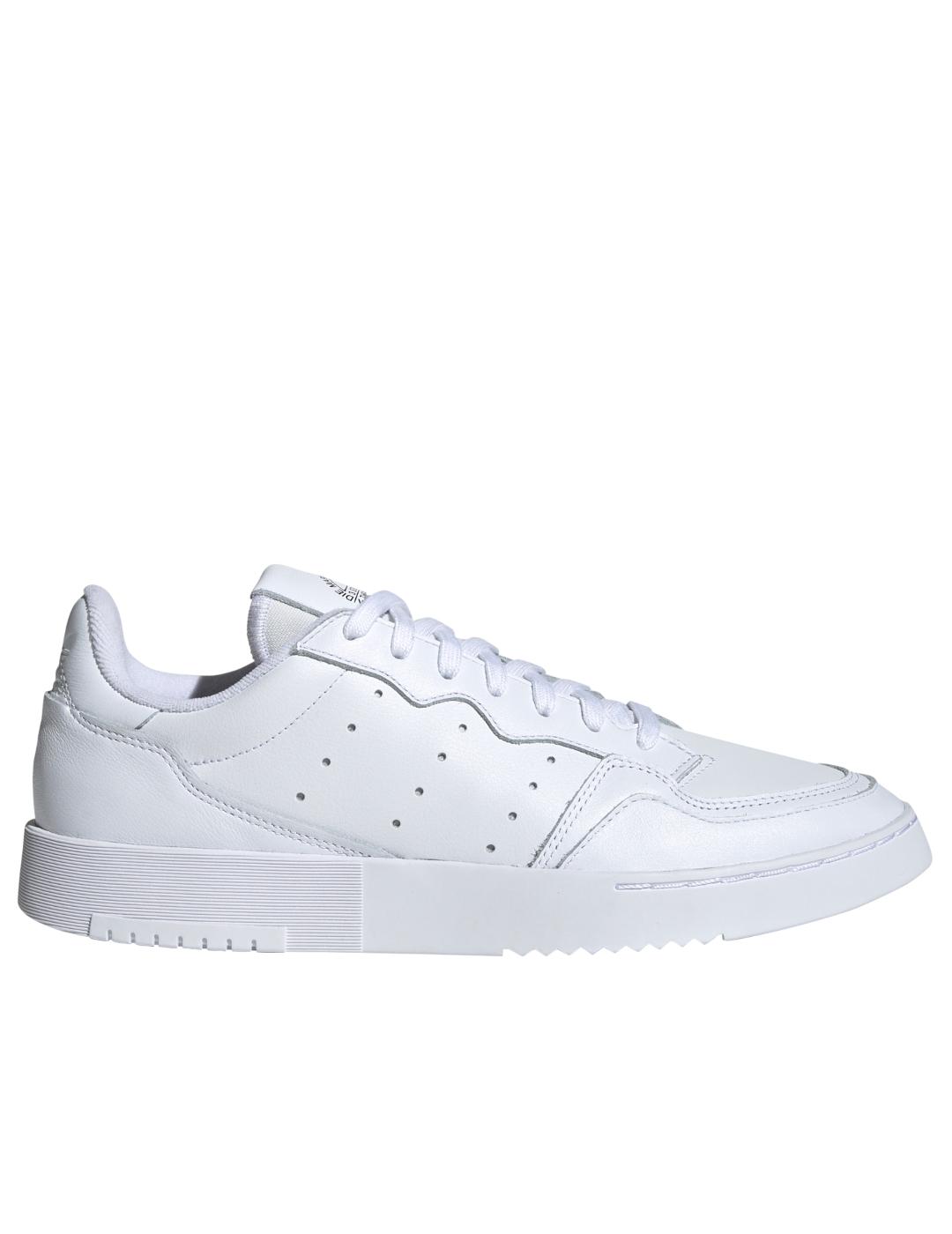 pistón visión limpiar zapatilla adidas supercourt blanco de hombre.