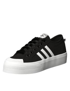 zapatilla adidas nizza platform w negro de mujer.