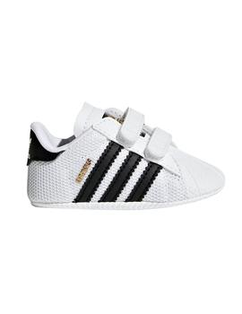 Zapatilla de Bebé Adidas Superstar Blanco y Negro