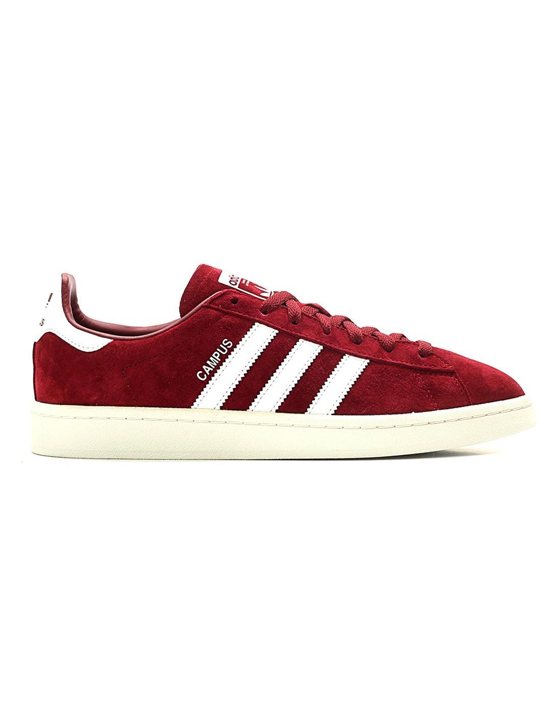 Zapatilla de Mujer Adidas Campus Granate