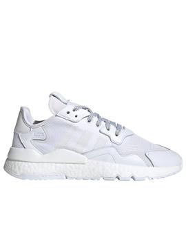 zapatillas adidas nite jogger blanco de hombre.