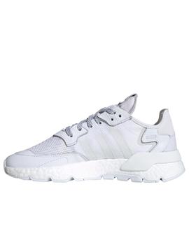 zapatillas adidas nite jogger blanco de hombre.