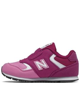 zapatillas new balance iv393tpk rosa de bebé