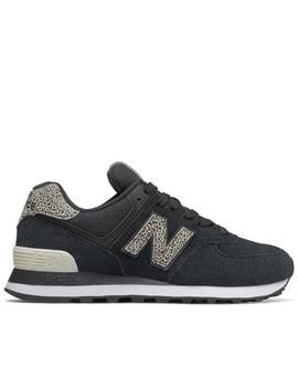 zapatillas new balance wl574anc negro de mujer.