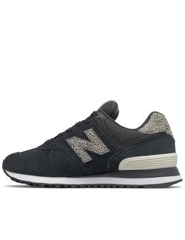 zapatillas new balance wl574anc negro de mujer.