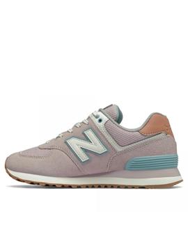 zapatillas new balance wl574bcn rosa de mujer.