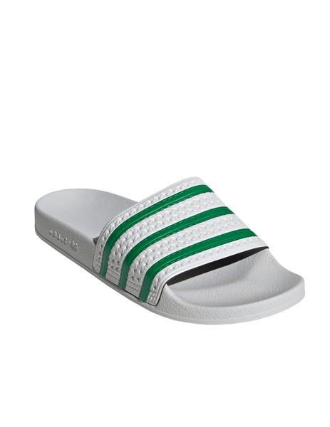 chanclas adidas gris verde unisex