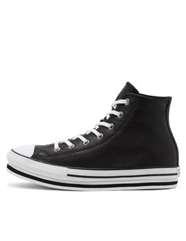 zapatillas converse ctas eva lift platform hi negro de niño