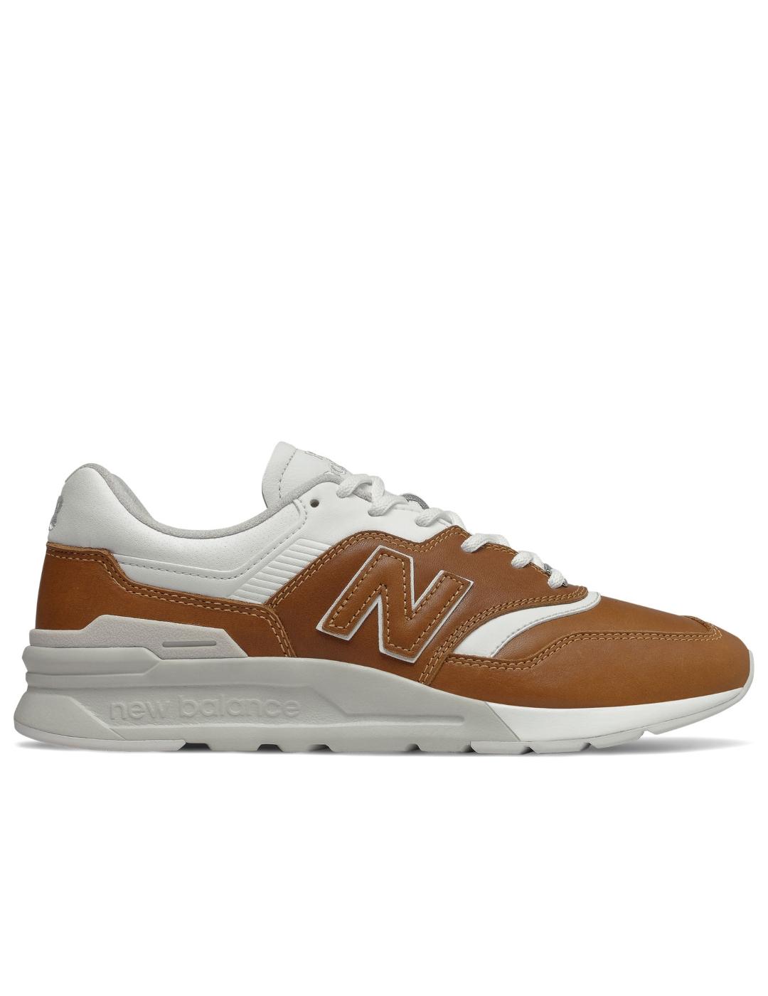 zapatillas new balance cm997hep marron de hombre.