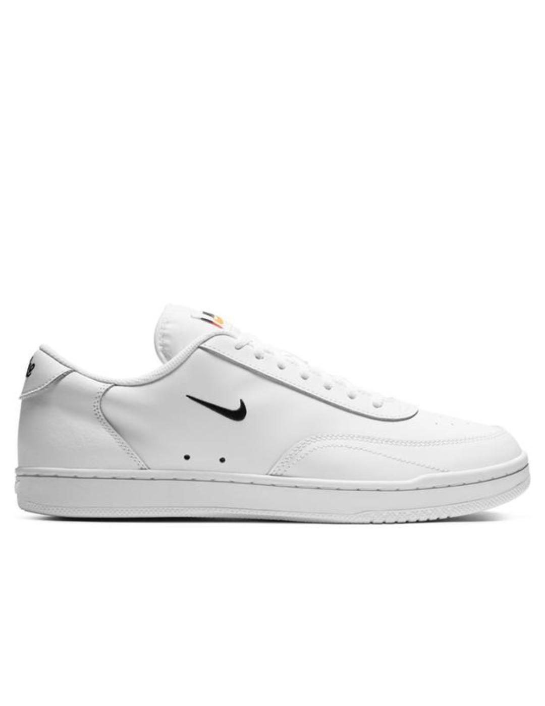 Zapatillas nike court vintage blanco de hombre.