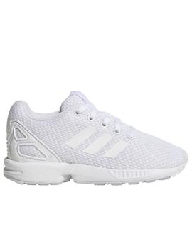 Zapatillas adidas zx flux c blanco niño