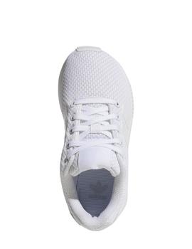 Zapatillas adidas zx flux c blanco de niño