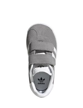 Zapatillas adidas gazelle gris de bebé