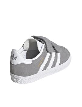 Zapatillas adidas gazelle gris de bebé