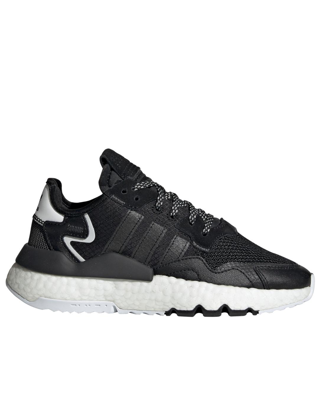 Zapatillas adidas nite jogger junior negro.