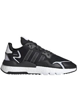 Zapatillas adidas nite jogger negro de hombre.