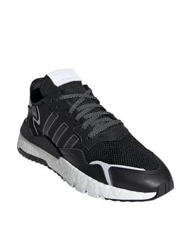 Zapatillas adidas nite jogger negro de hombre.