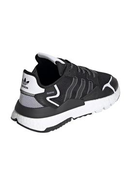 cojo Controlar Fondo verde Zapatillas adidas nite jogger negro de hombre.